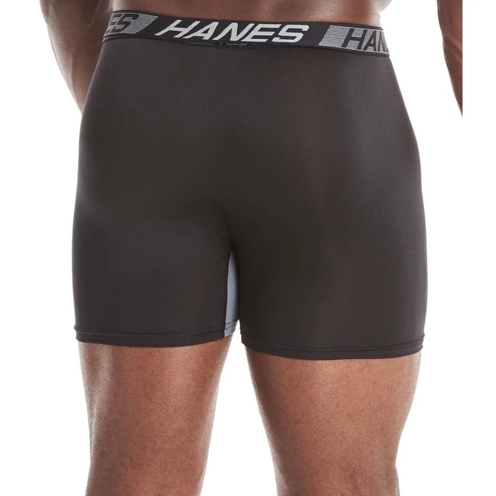 Hanes Moves X-Temp Total Support Pouch NEW Boxer Briefs 3 Pack Mens Small
